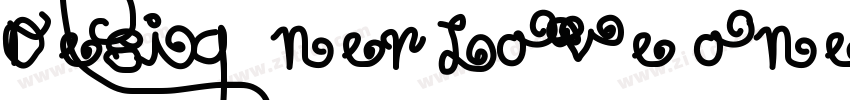 Designer Love one字体转换